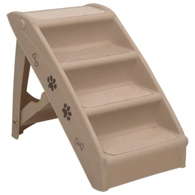 vidaXL escalier pour chien Polypropylène