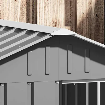 vidaXL niche pour chien Acier