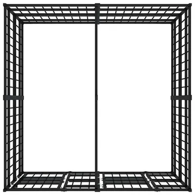 vidaXL chenil pour chiens Acier