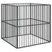 vidaXL parc pour chien Acier