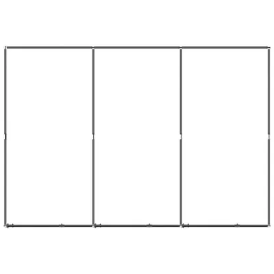 vidaXL chenil pour chiens Acier