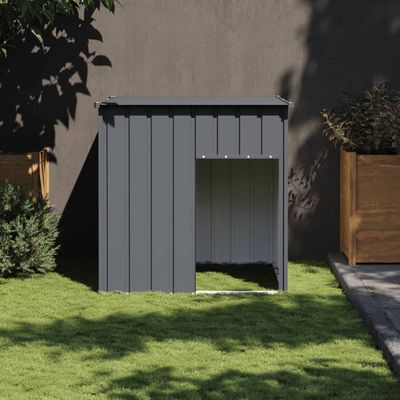 vidaXL niche pour chien Acier