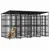 vidaXL chenil pour chiens Acier vidaXL chenil pour chiens Acier