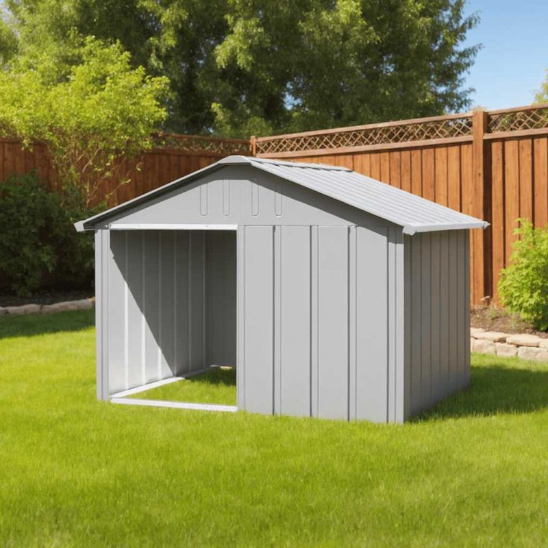 vidaXL niche pour chien Acier