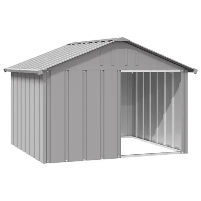vidaXL niche pour chien Acier