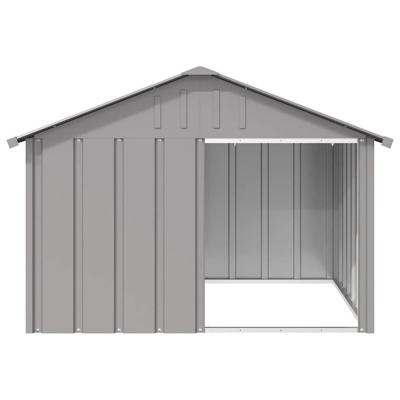 vidaXL niche pour chien Acier