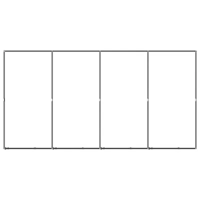 vidaXL chenil pour chiens Acier