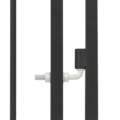 vidaXL chenil Acier