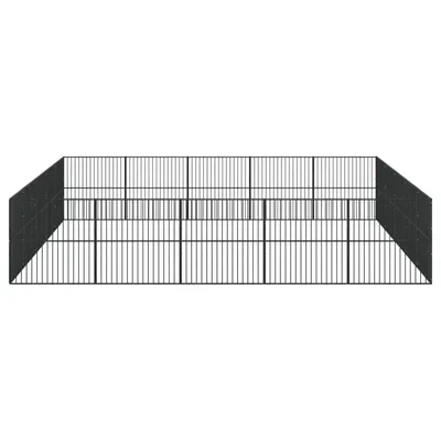 vidaXL parc pour chien Acier