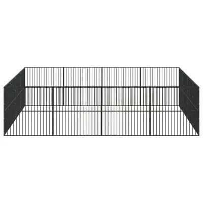 vidaXL parc pour chien Acier