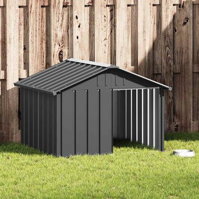 vidaXL niche pour chien Acier