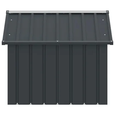 vidaXL niche pour chien Acier