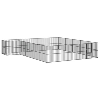 vidaXL parc pour chien Acier