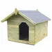 vidaXL niche pour chien Pinède imprégnée