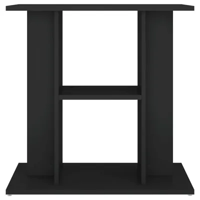vidaXL support pour aquarium Bois d'ingénierie
