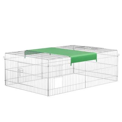 Wiltec Parc enclos pour petits animaux domestiques – 1830 x 1220 x 600 mm –
