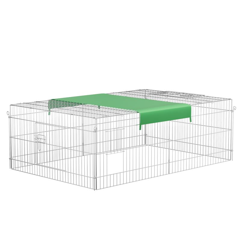 Wiltec Parc enclos pour petits animaux domestiques – 1830 x 1220 x 600 mm –