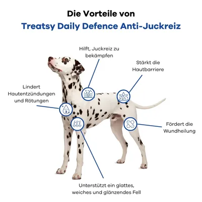 Treatsy Complément Alimentaire - Anti-Démangeaisons pour chiens