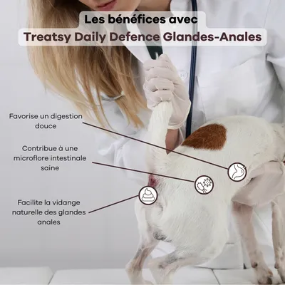 Treatsy Complément Alimentaire - Glandes-Anales pour chiens