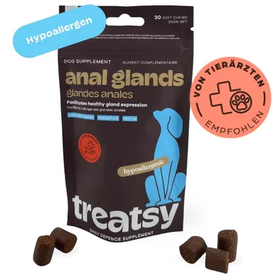 Treatsy Complément Alimentaire - Glandes-Anales pour chiens Treatsy Complément Alimentaire - Glandes-Anales pour chiens