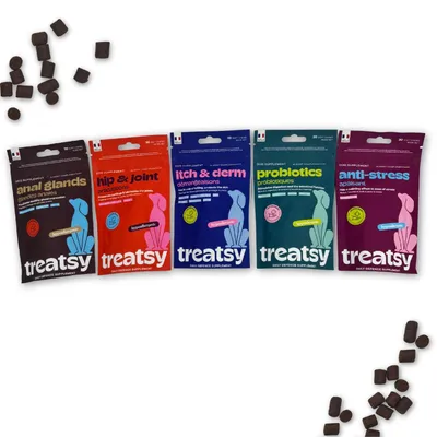 Treatsy Complément Alimentaire - Glandes-Anales pour chiens - lot de 2