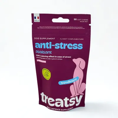 Treatsy Complément Alimentaire - Anti-Stress pour chiens