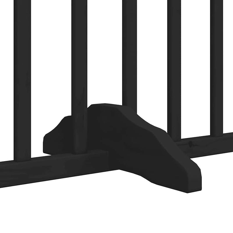 vidaXL Barrière en bois de peuplier pour chien