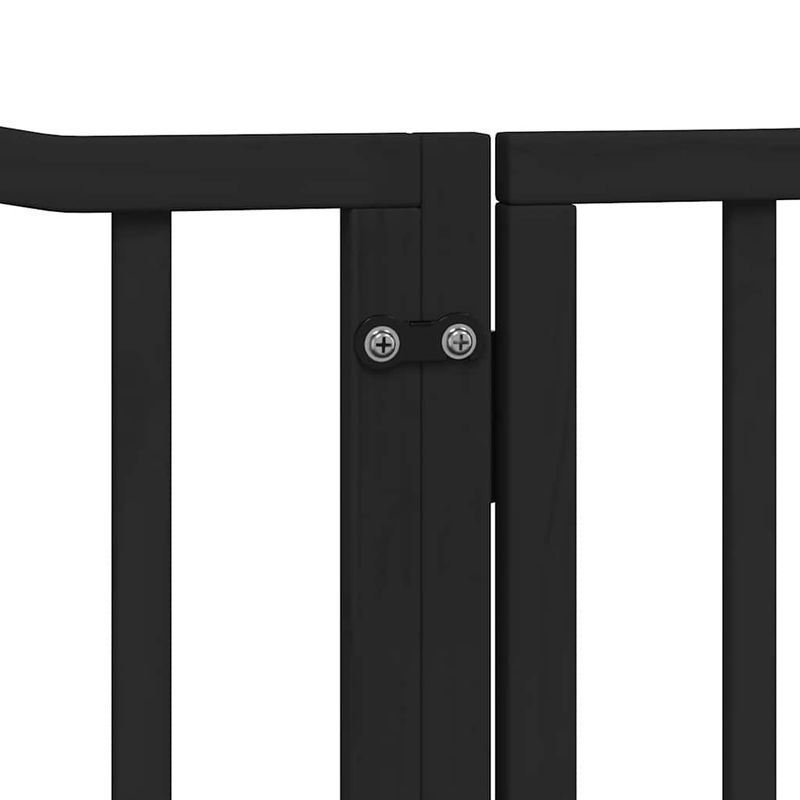 vidaXL Barrière en bois de peuplier pour chien