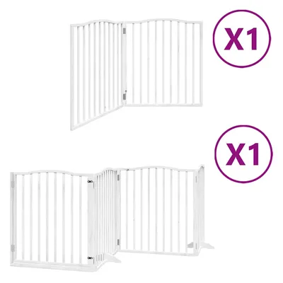 vidaXL Barrière en bois de peuplier pour chien vidaXL Barrière en bois de peuplier pour chien