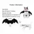 FurryFusion Fledermaus-Kostüm für Katzen zu Halloween FurryFusion Fledermaus-Kostüm für Katzen zu Halloween