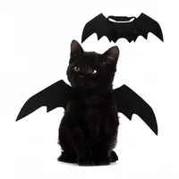 FurryFusion Costume de chat chauve-souris pour Halloween