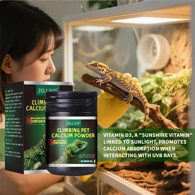IntiMeg Poudre de Calcium avec Vitamine D3 pour Reptiles