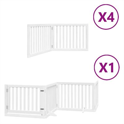 vidaXL barrière pour chien Bois