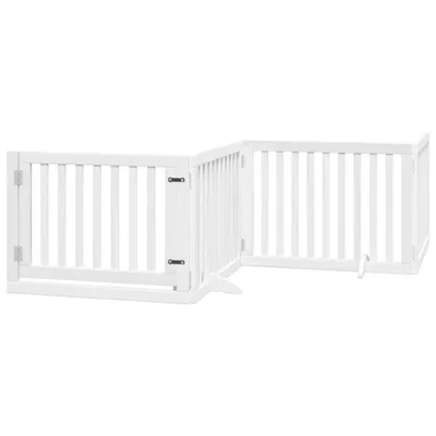 vidaXL barrière pour chien Bois vidaXL barrière pour chien Bois