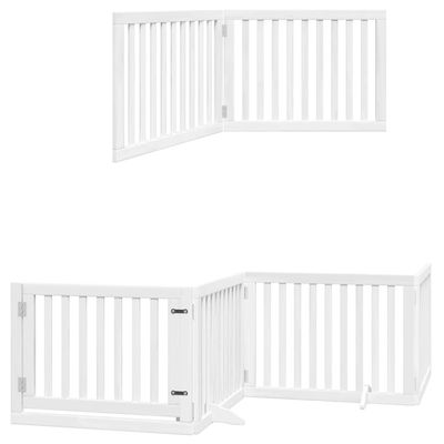 vidaXL barrière pour chien Bois