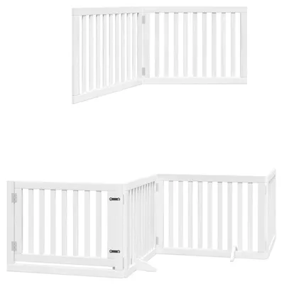 vidaXL barrière pour chien Bois