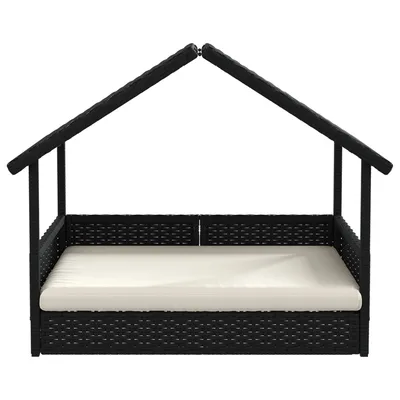 vidaXL niche pour chien Rotin synthétique