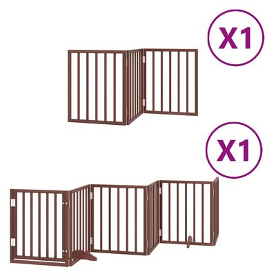 vidaXL barrière pour chien Bois