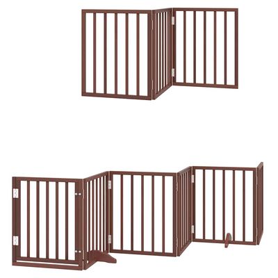 vidaXL barrière pour chien Bois