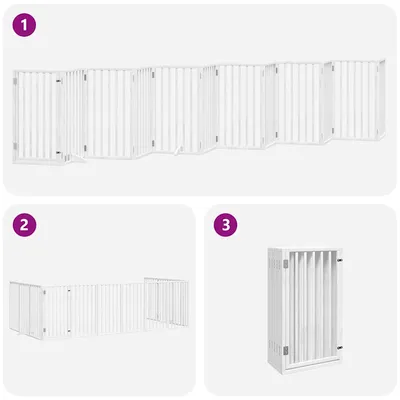 vidaXL barrière pour chien Bois