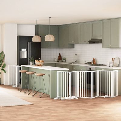 vidaXL barrière pour chien Bois
