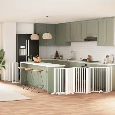 vidaXL barrière pour chien Bois