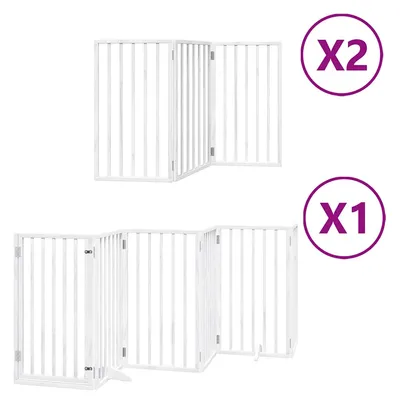 vidaXL barrière pour chien Bois