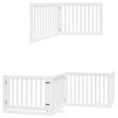 vidaXL barrière pour chien Bois