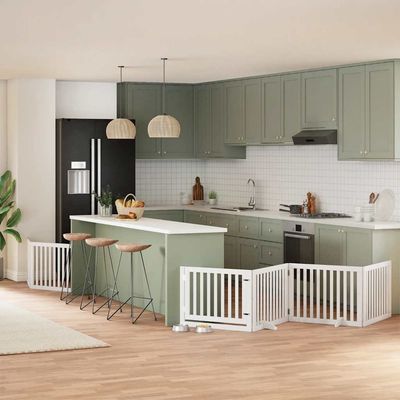 vidaXL barrière pour chien Bois