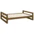 vidaXL lit pour chien Bois de pin