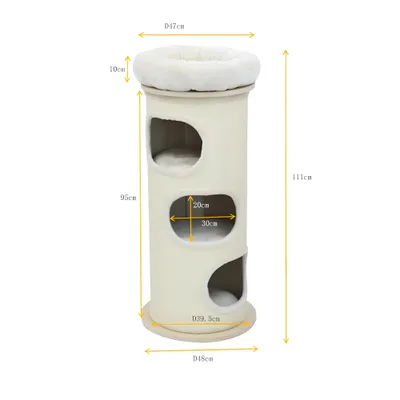 PetRhein arbre à chat Bamboo Tower XL