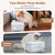 IntiMeg Fontaine à eau pour chat , 2.5L , 30dB