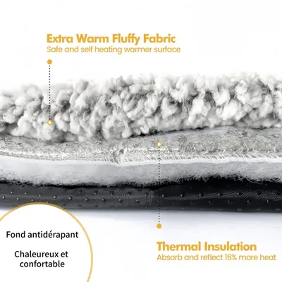 FurryFusion Couvertures chaudes pour chats et chiens