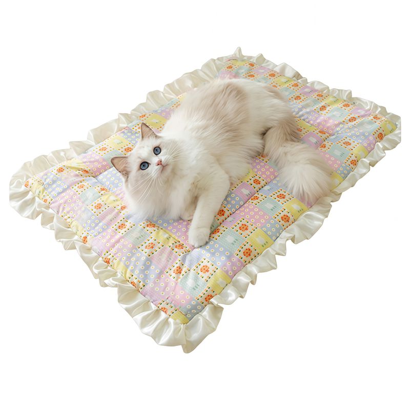 FurryFusion Doppelseitige Schlafmatte für Katzen und Hunde